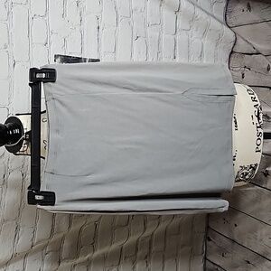 Weston Wear Stretchy Mini Skirt in Grey NWT Size Small